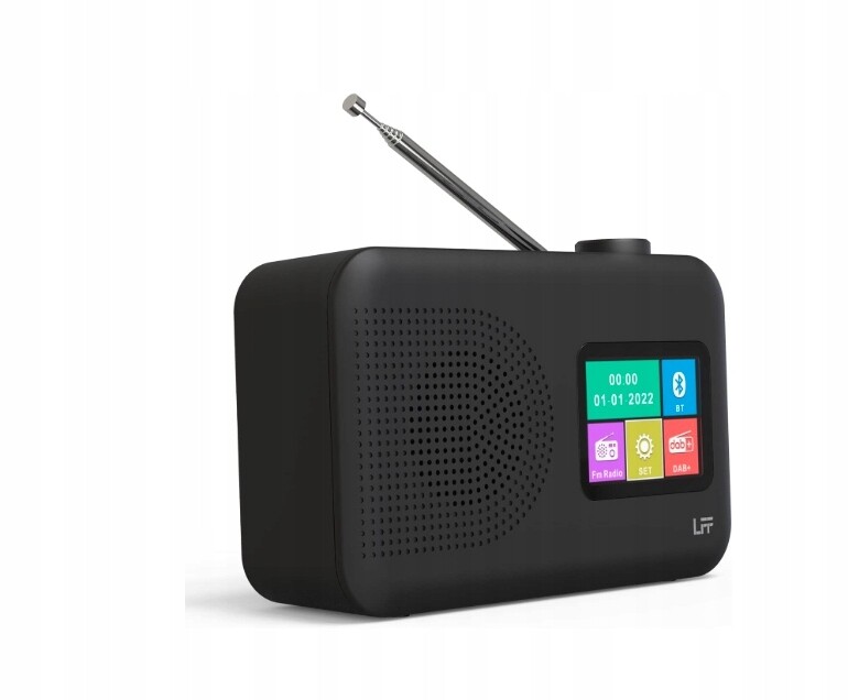 Síťové a bateriové rádio Dab+, Fm Lff LDR101-EU