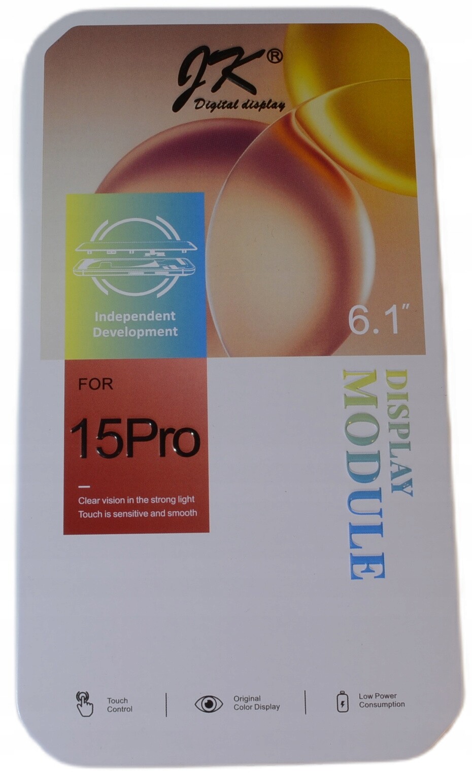 Displej Apple Iphone 15 pro Jk černý