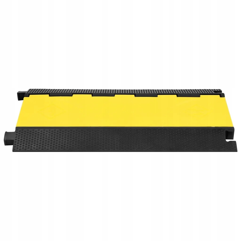 vidaXL Kabelový nájezd, 5-kanálový, 90 cm, gumový