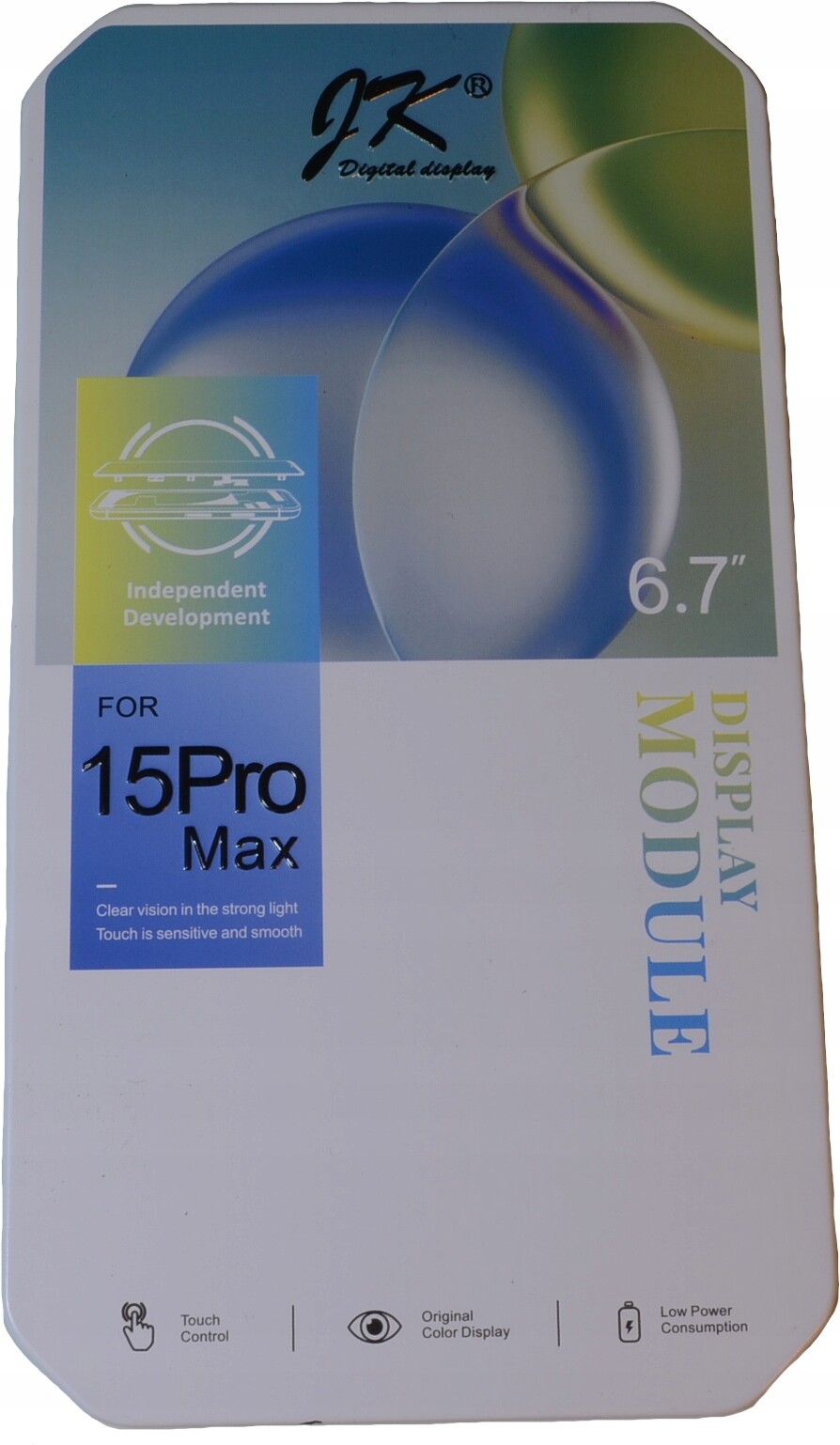 Displej Apple Iphone 15 pro max Jk černý