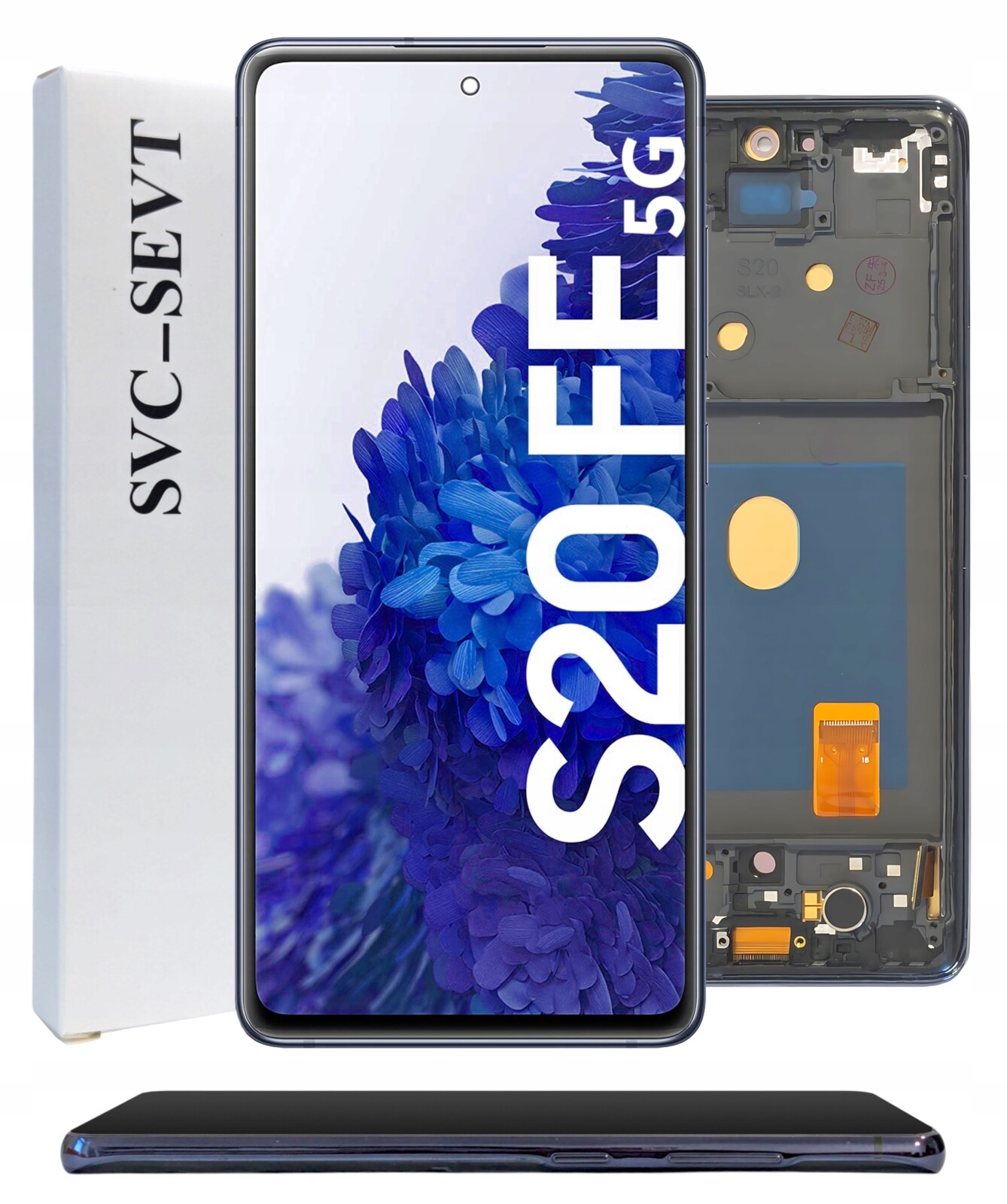 Originální Zila pro Samsung Galaxy S20 Fe 5G Displej s Rámeček LCD Matrix