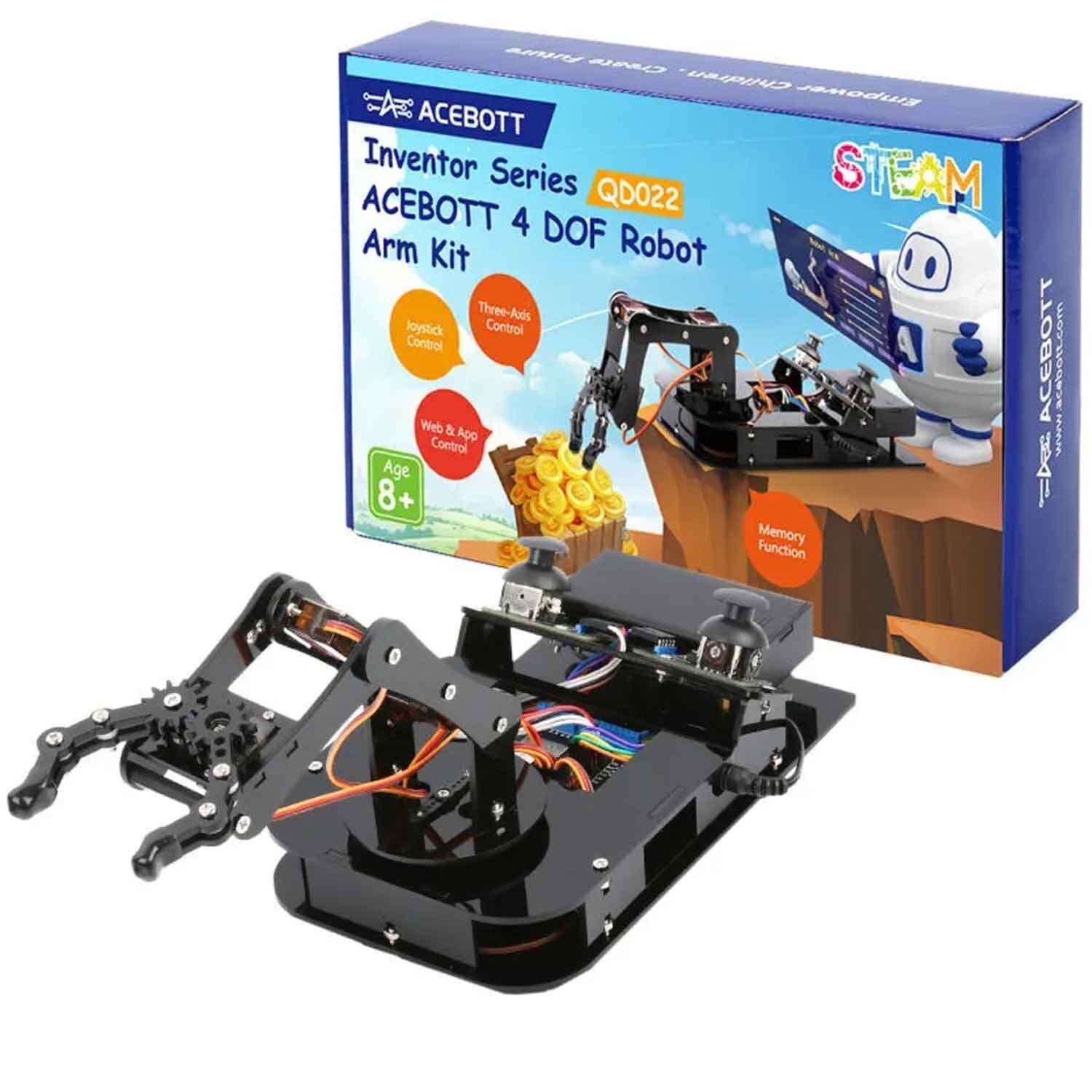 Vzdělávací sada pro výuku programování pro děti Rameno robota WiFi