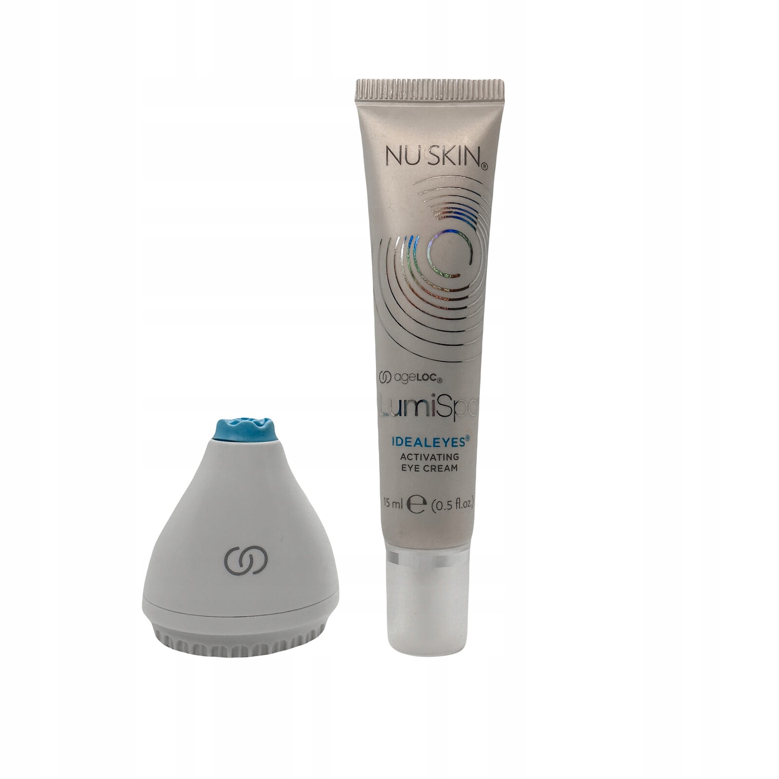 LumiSpa iO Accent a ageLOC LumiSpa IdealEyes – hlavice a krém pod oči