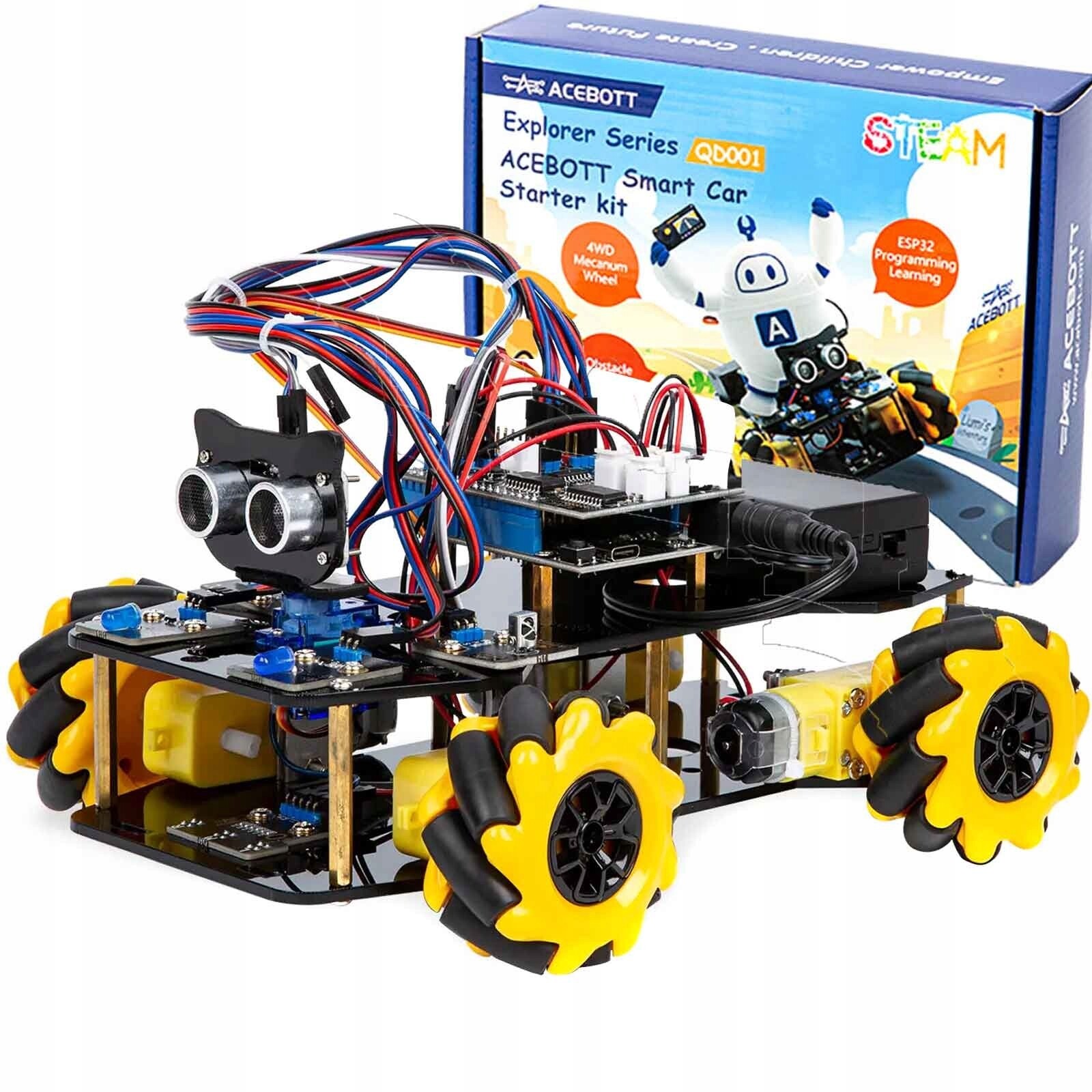 Vzdělávací sada pro výuku programování pro děti Platforma Robota vozidlo