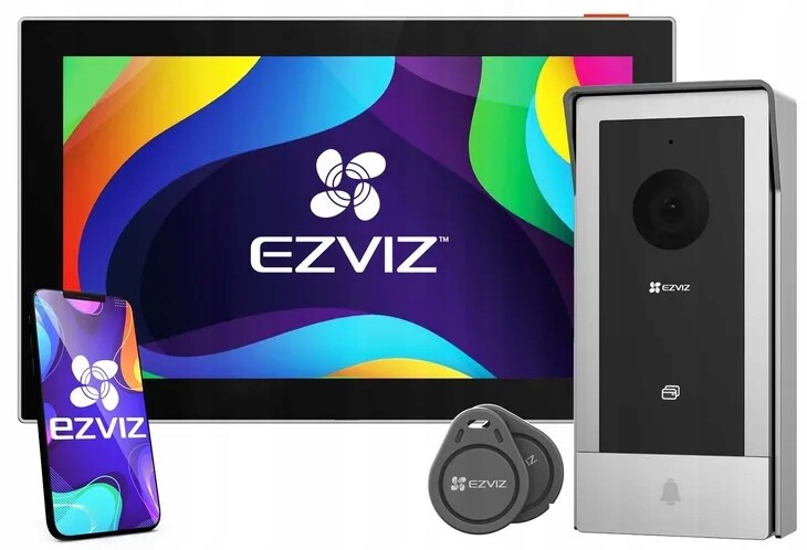 Videodomofon Ezviz 2-Wire CP5 WiFi interkom 2-žilový Rodinná aplikace