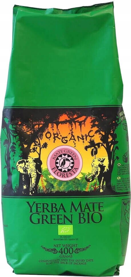 Yerba Mate Floresta Bio 400 g Organic Mate Green