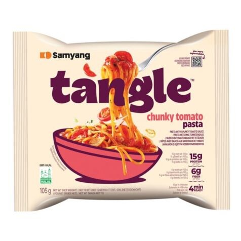 Jídlo Samyang Tangle Těstoviny s hustou rajčatovou omáčkou 105g x 10ks