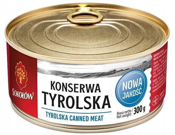 Sokołów Konzerva Tyrolská 300G
