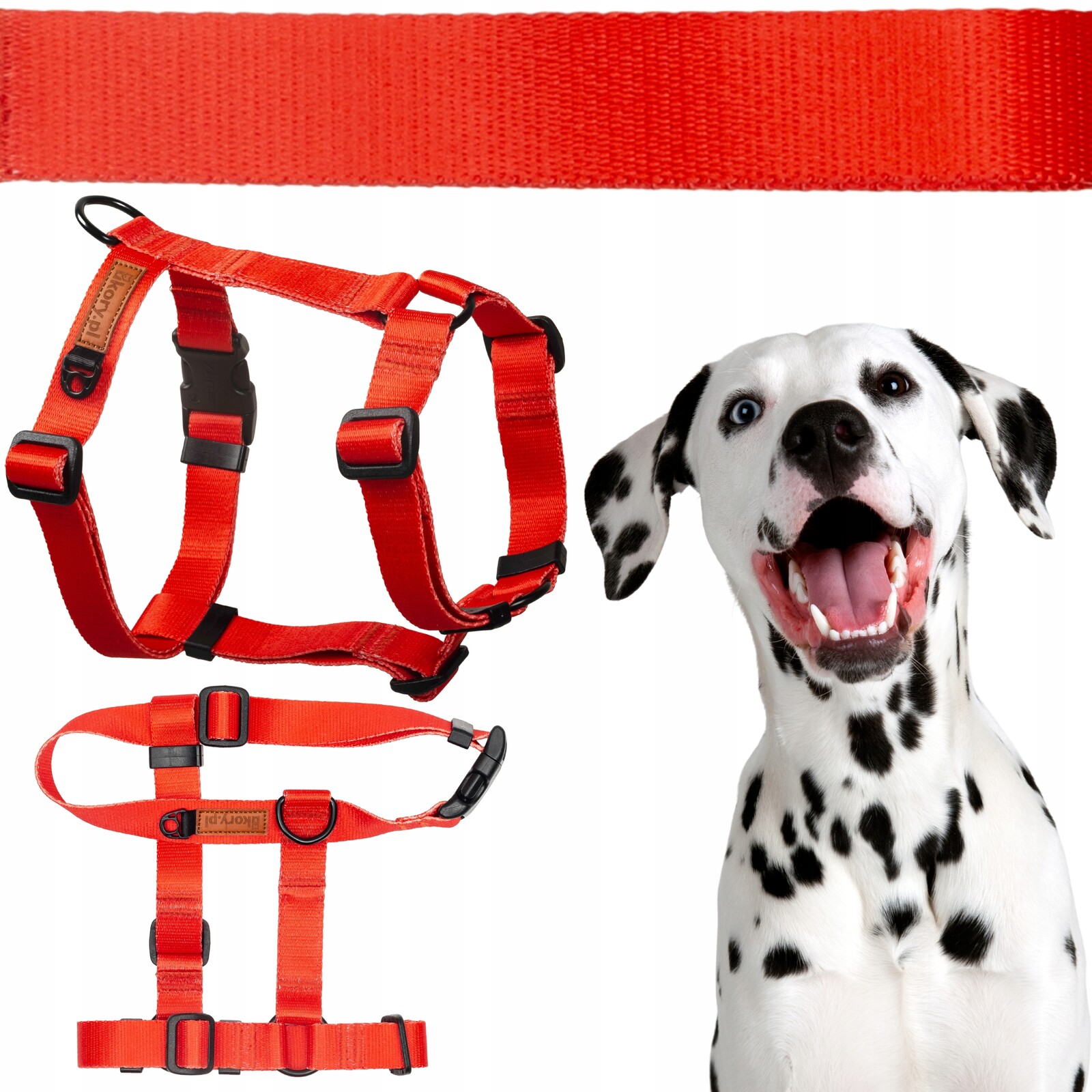 Beztlakové postroje Guard pro středního psa M/L 25 mm Beagle Bulterier Golden