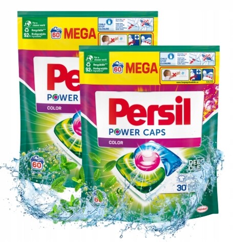 Persil Power Caps Color 120 ks Síla praní a ochrana barev!