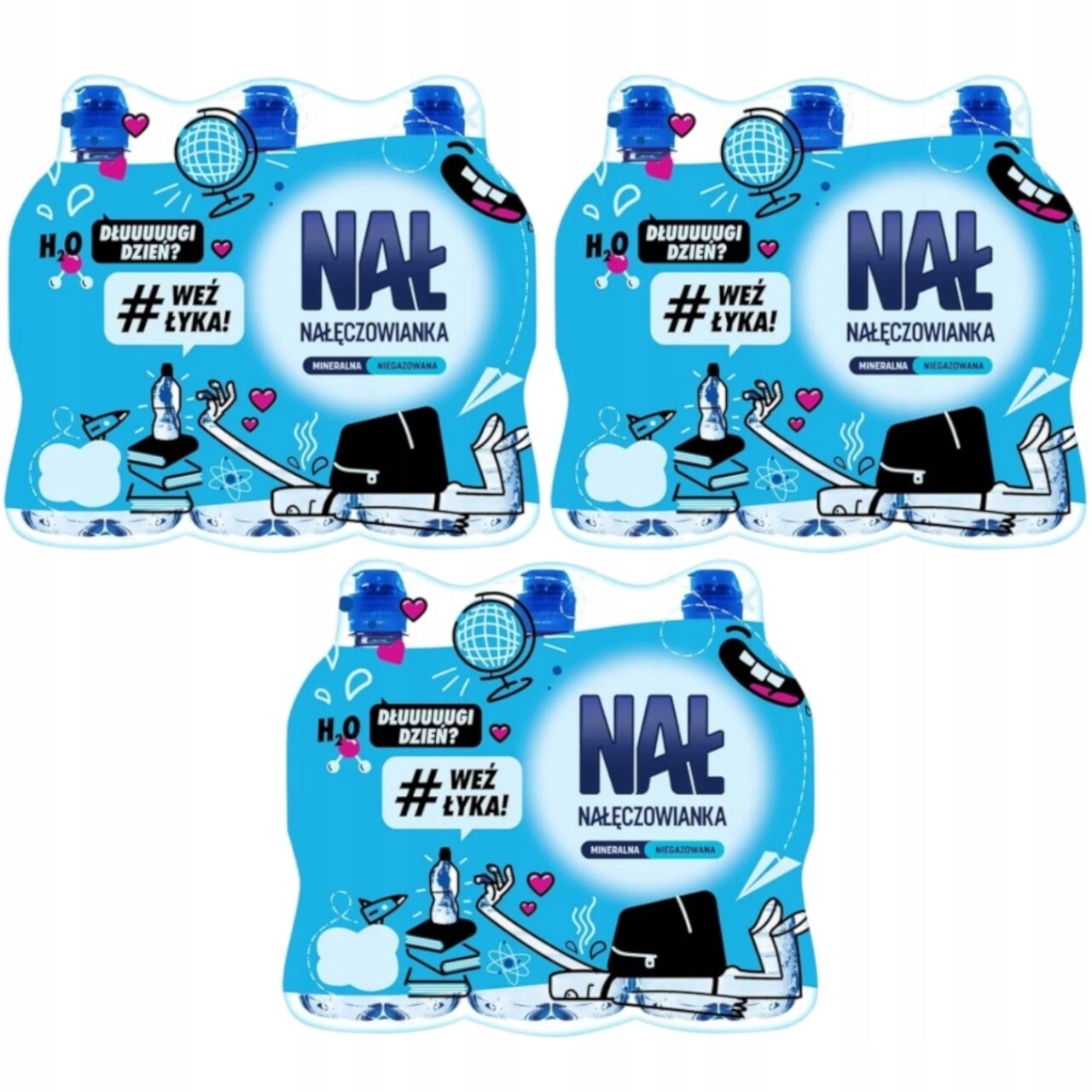 18x Minerální voda Nałęczowianka Teens neperlivá 1 l