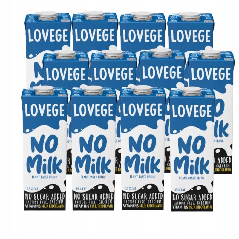 Multipack Sante Nápoj Lovege No Milk bez cukru 12x1 l