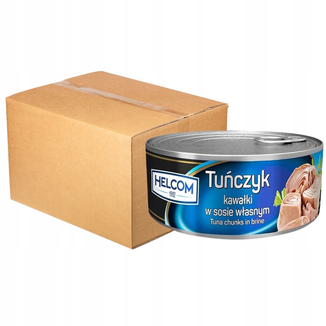 Helcom Tuňák kousky ve vlastní šťávě 170 g x 24 kusů