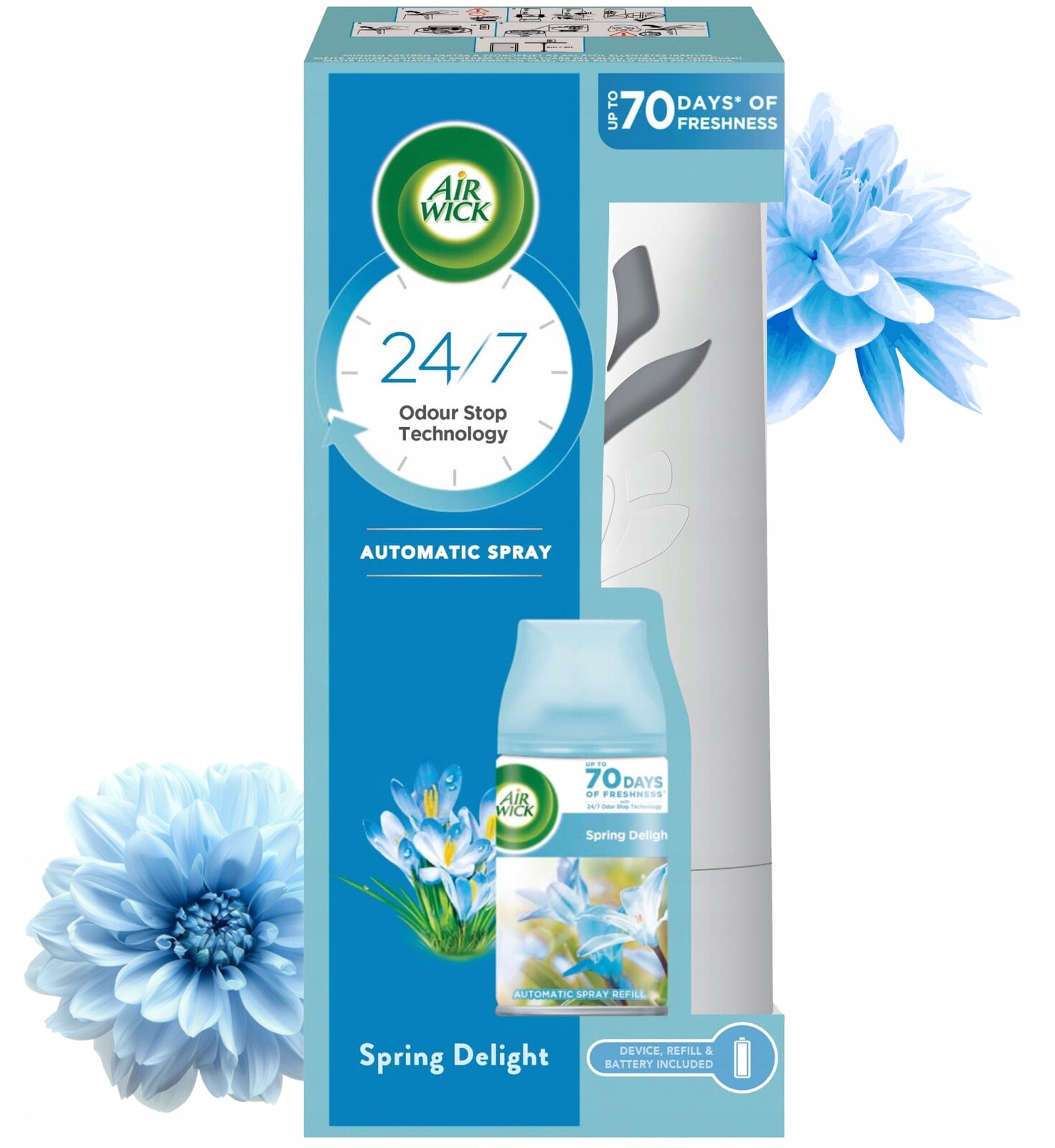 Air Wick Freshmatic Jarní svěžest/Spring Delight 250 ml Komplet Reckitt