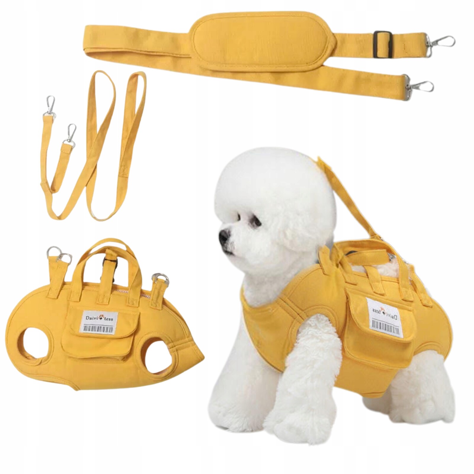 Postroj Pro Malého Psa Pro Kočky Siemiec Beztlakový Na Procházku Na Cesty M