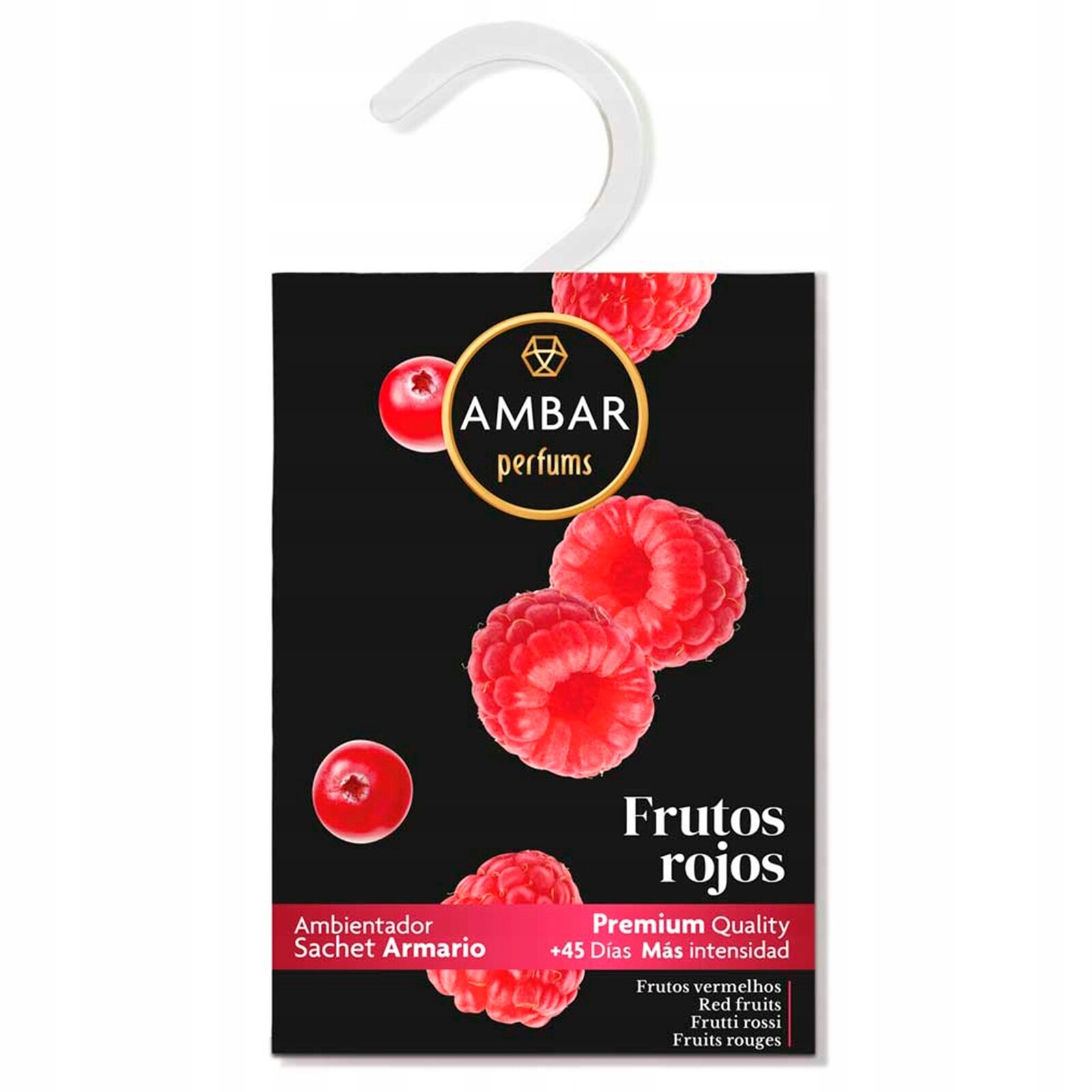 Vůně do skříně Ambar Perfumes Frutos rojos 13 g