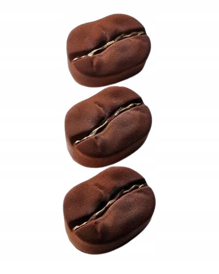 Silikonová forma monoporce šumivých koláčků Kávová Zrna Coffee Dinara Kasko