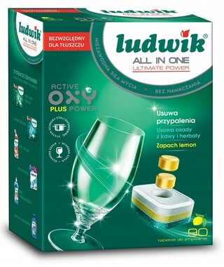 Tablety Do Myčky Lemon All in One Ludwik 90ks