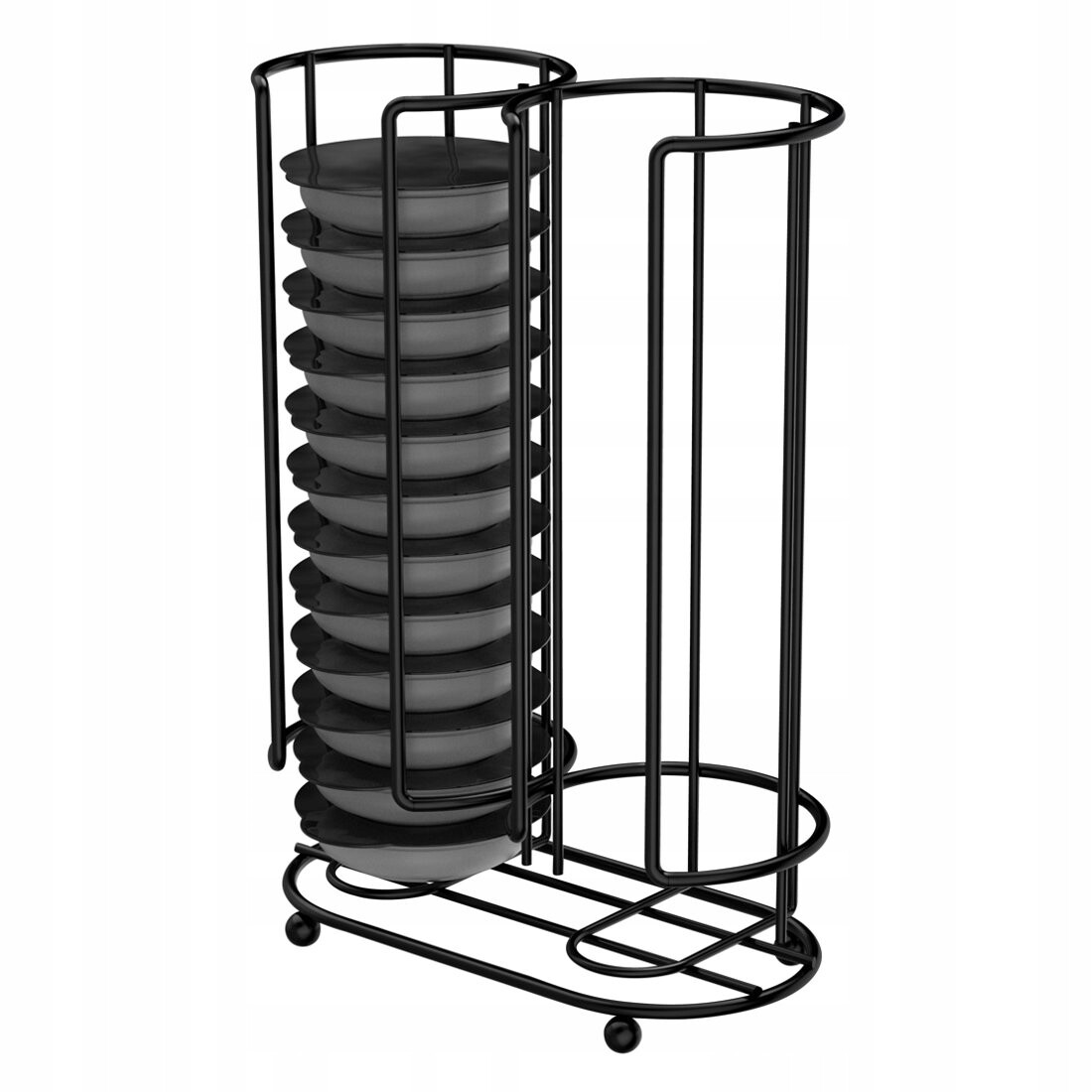 2 x Stojan na kapsle Xavax Barista 111269 Černý