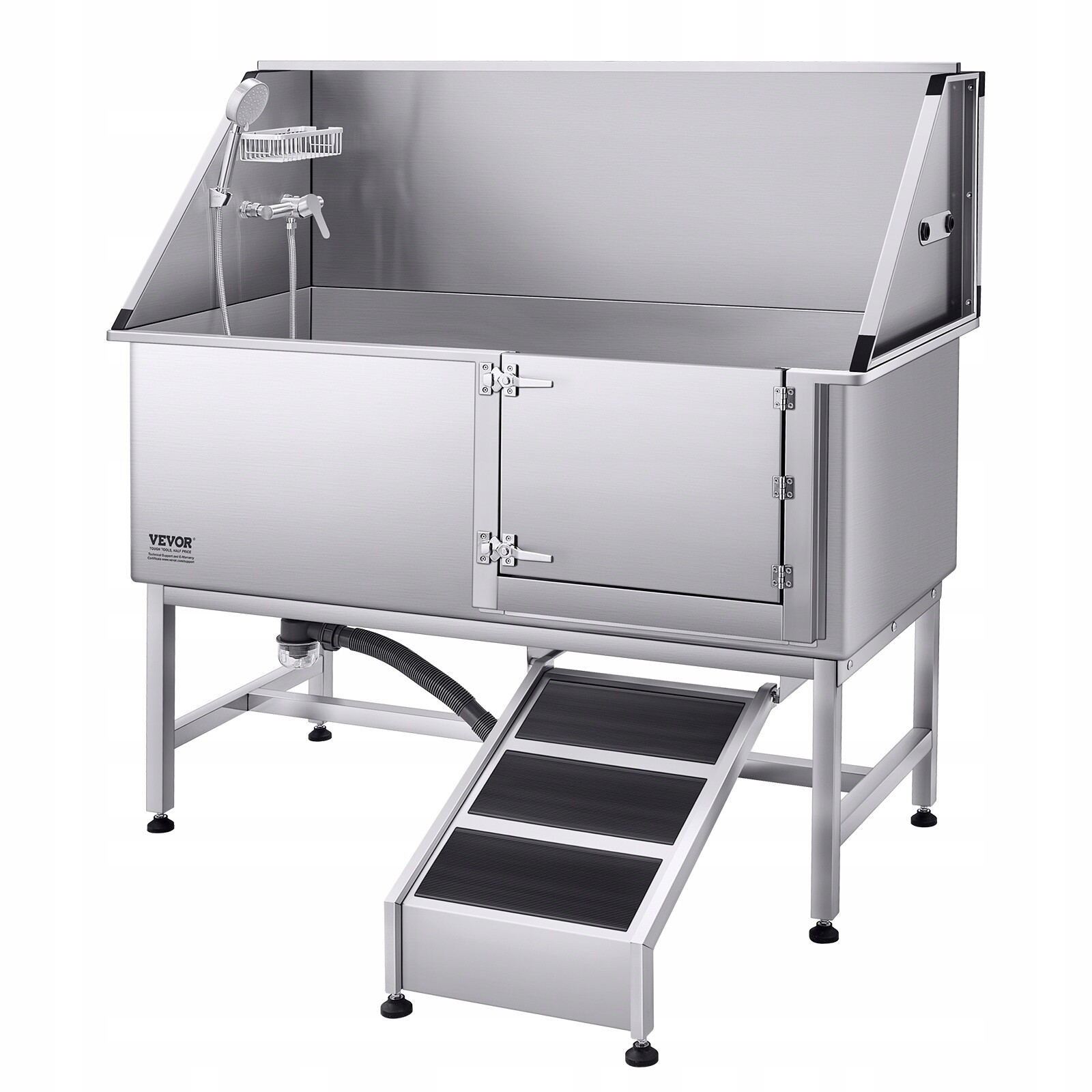 Vana pro zvířata 150x70x149,5CM Protiskluzová s filtrační deskou na vodu