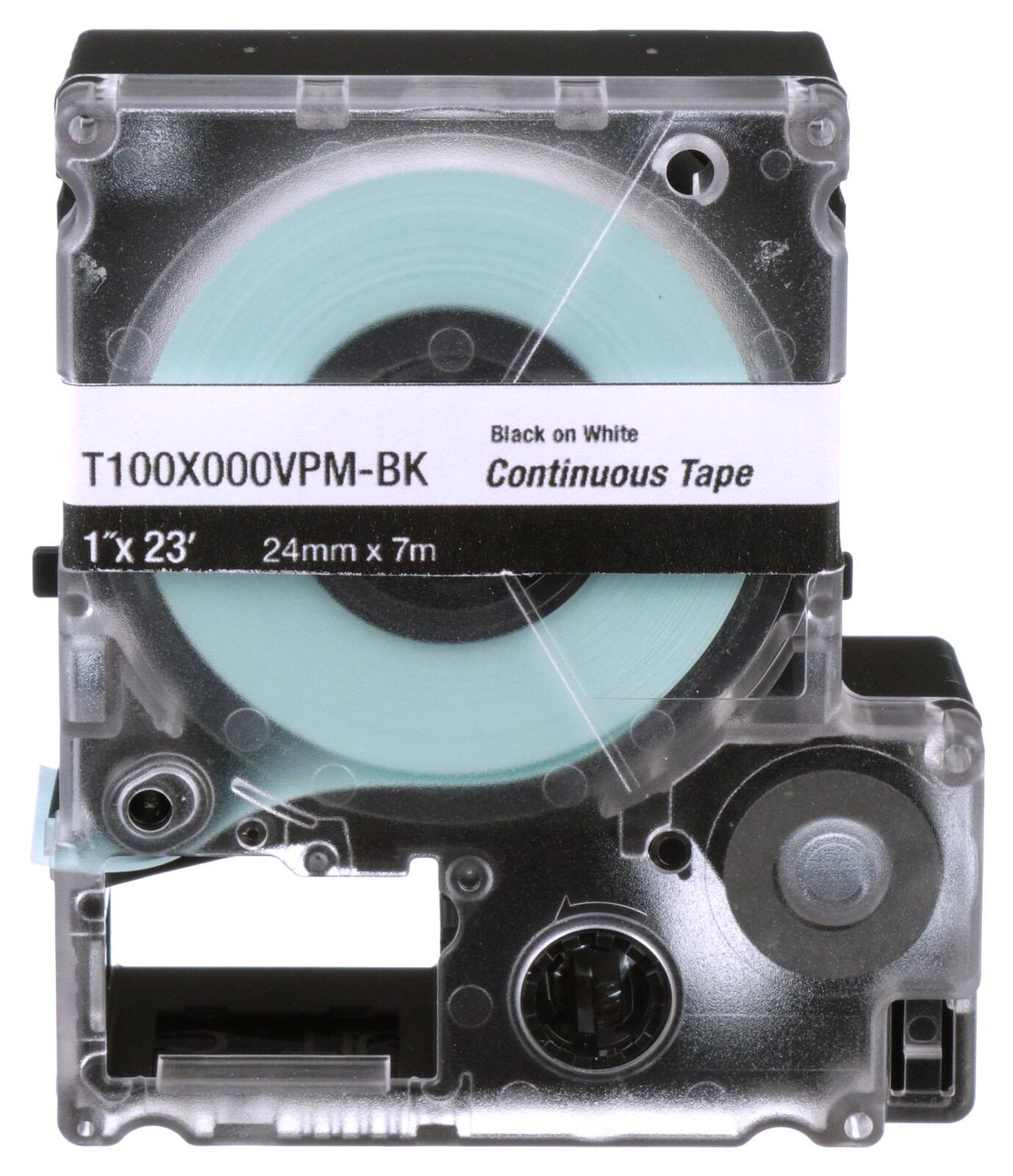 Panduit T100X000Vpm-Bk Label Tape, Vinyl, 1