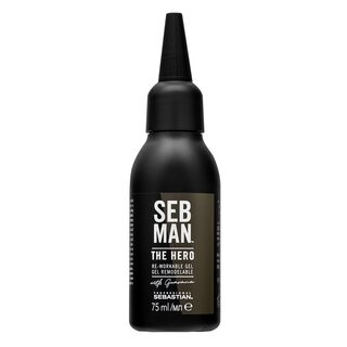 Sebastian Professional Man The Hero Re-Workable Gel gel na vlasy pro všechny typy vlasů 75 ml