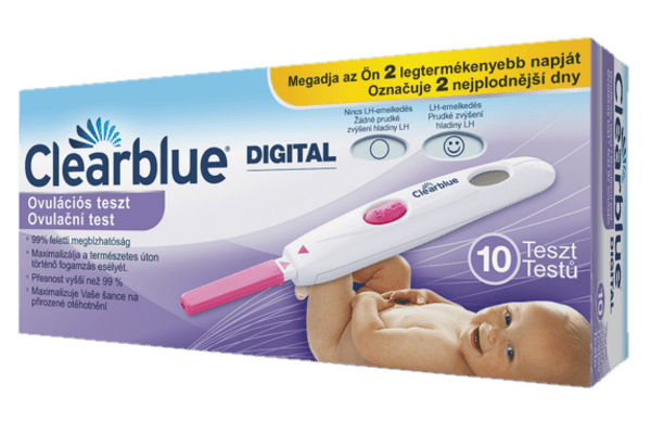 CLEARBLUE Ovulační digitální test 10 ks