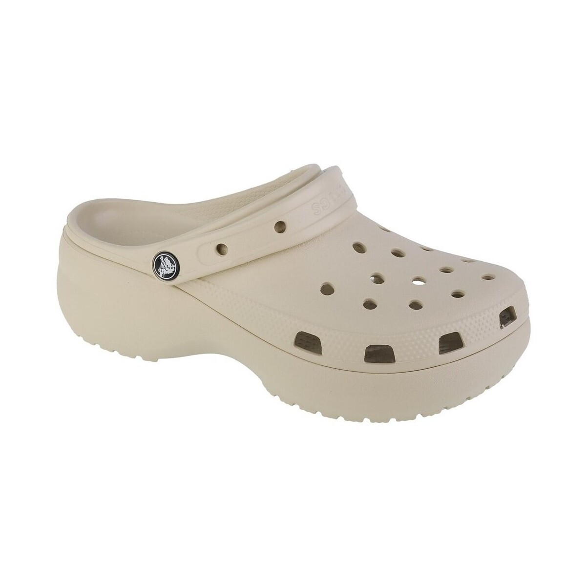 Crocs  Classic Platform Clog  Béžová