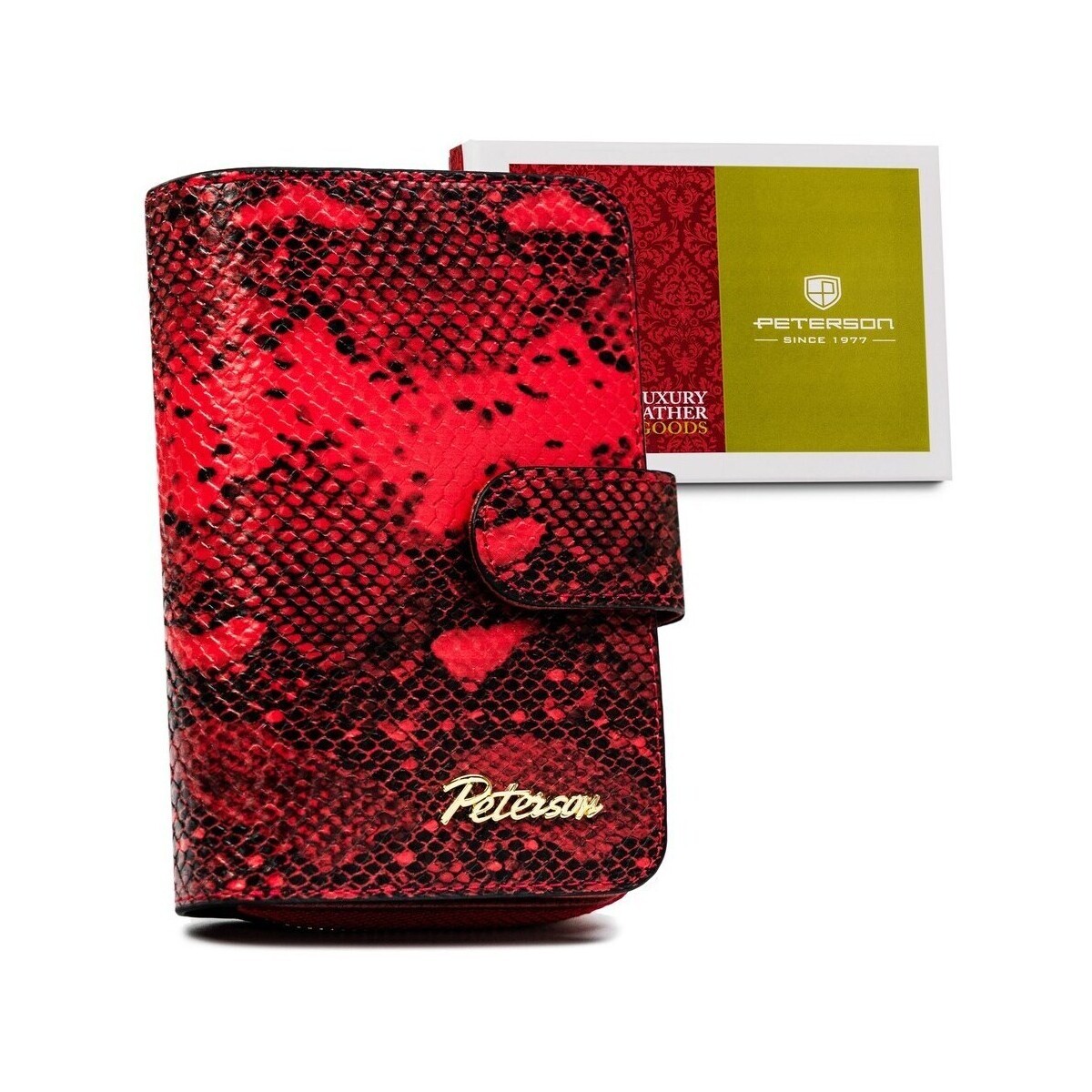 Peterson  PORTFELSKRZANYPTNSM60264394  Červená