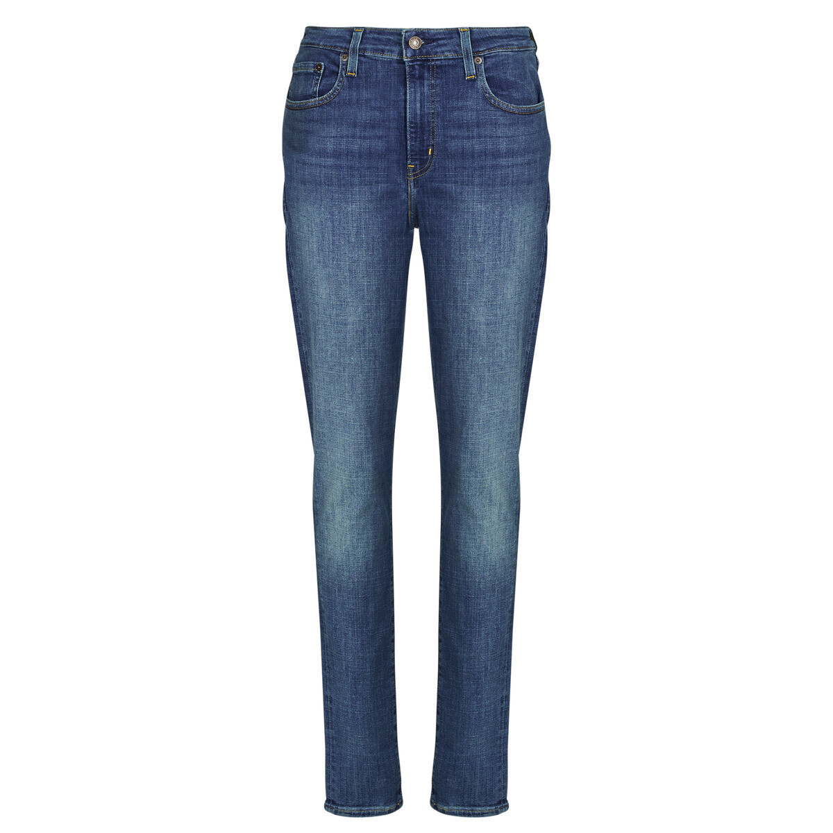 Levis  721 HIGH SKINNY-TORE IT UP NO DX T2  Modrá