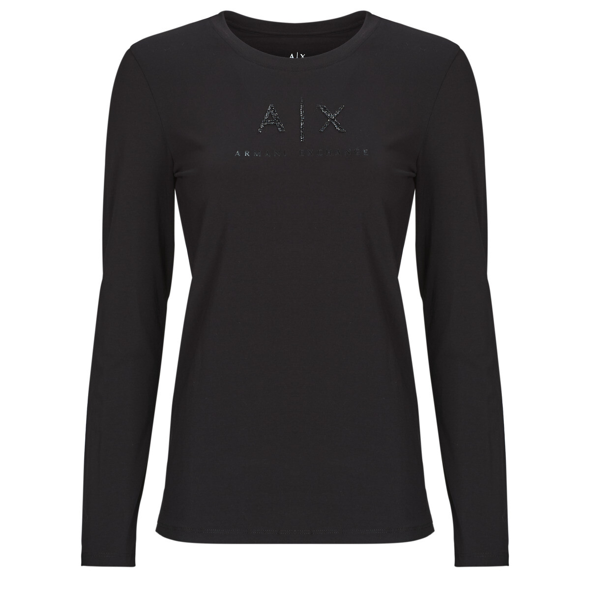 Armani Exchange  T-SHIRT - T-SHIRT  Černá