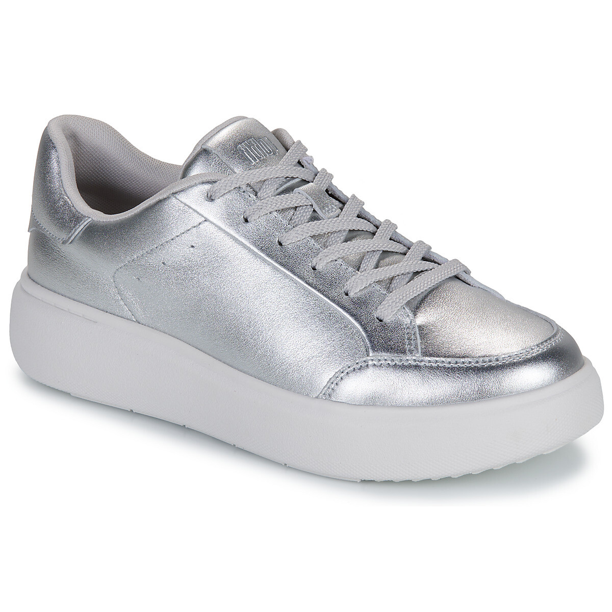 FitFlop  RTG METALLIC LEATHER  Stříbrná