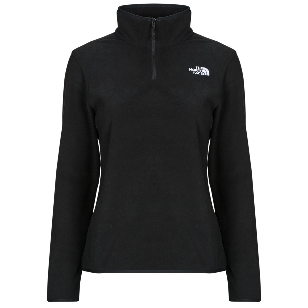 The North Face  GLACIER FLEECE 1/4 ZIP  Černá