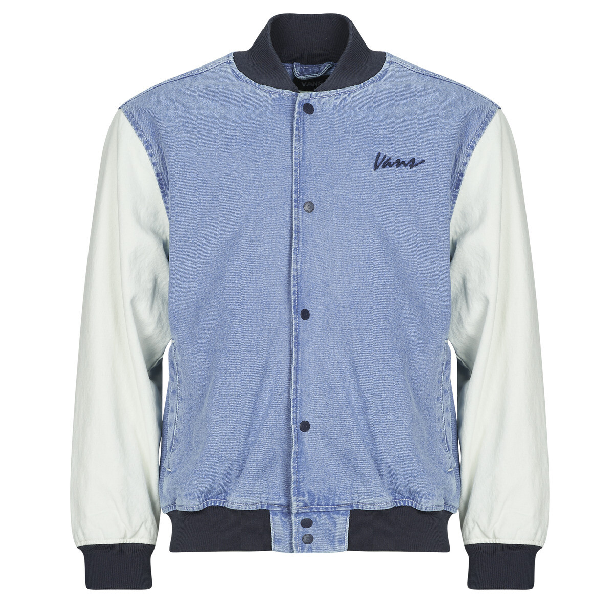 Vans  Denim Baseball Jacket  Modrá