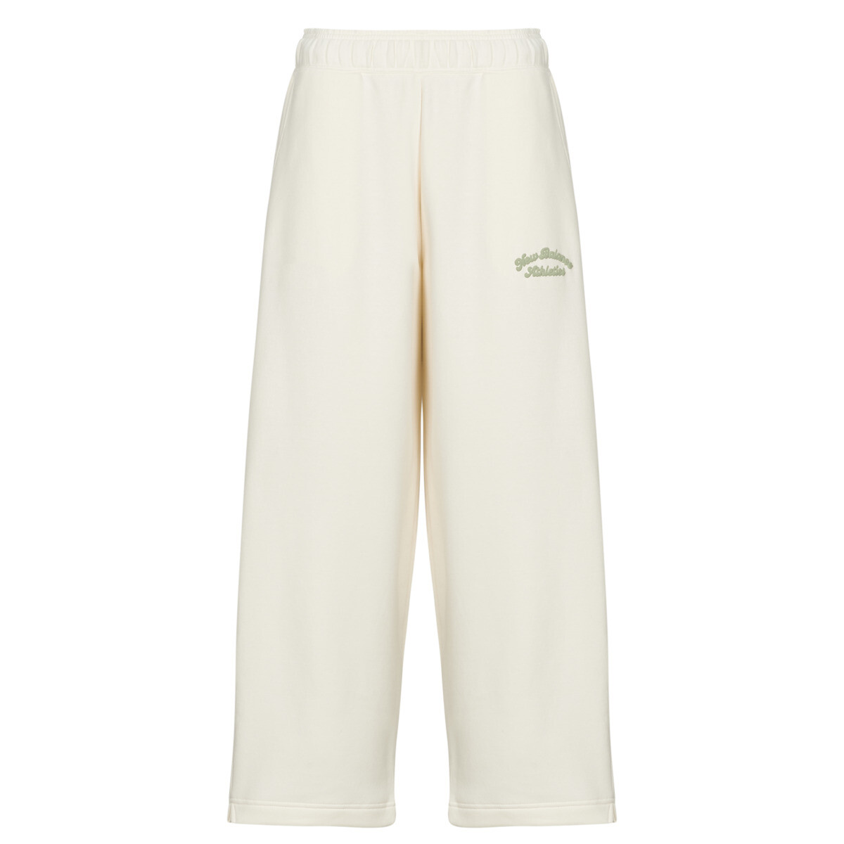 New Balance  LINEAR HERITAGE FLEECE BARREL LEG PANT  Béžová