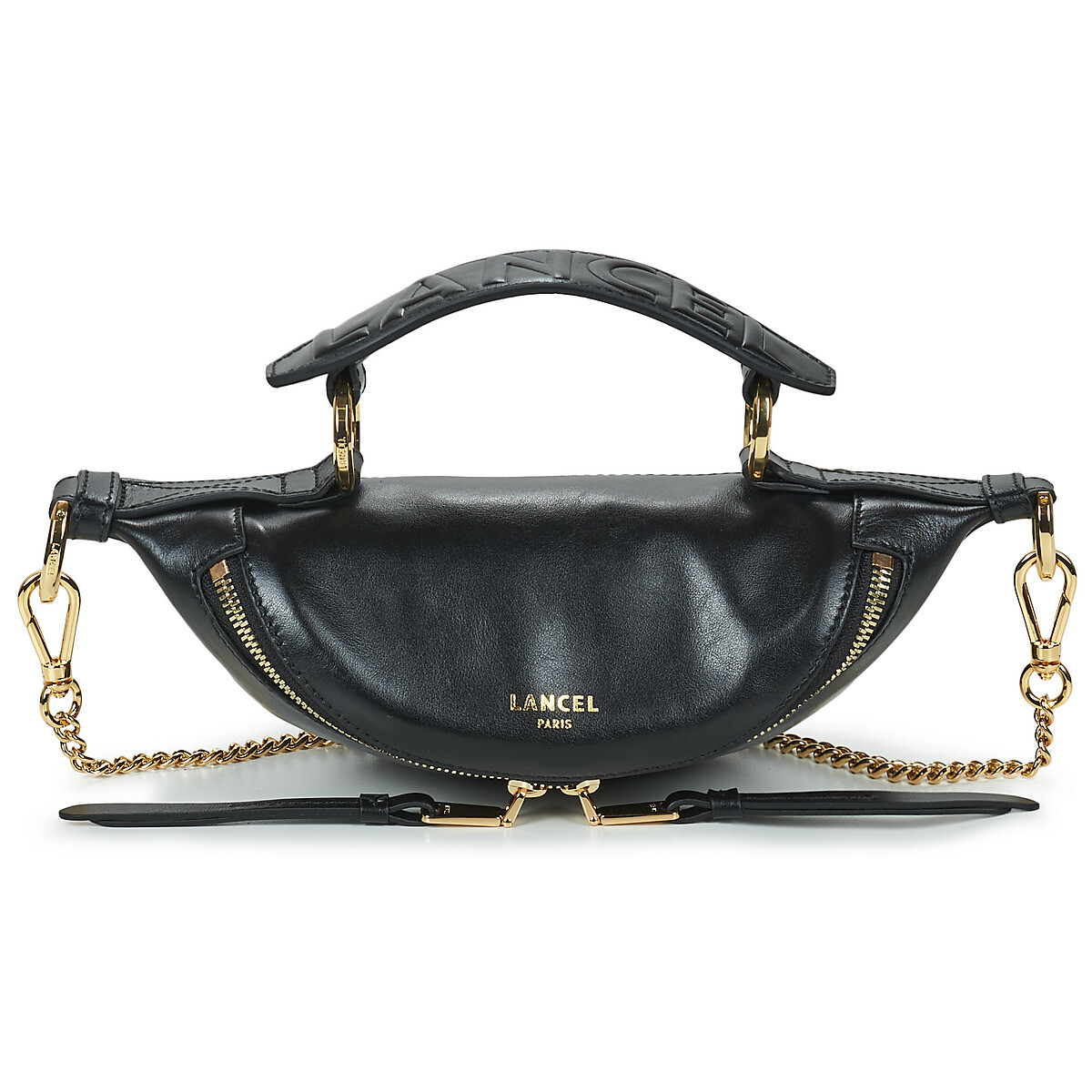 Lancel  ORIGAMI DE LANCEL MINI CB  Černá