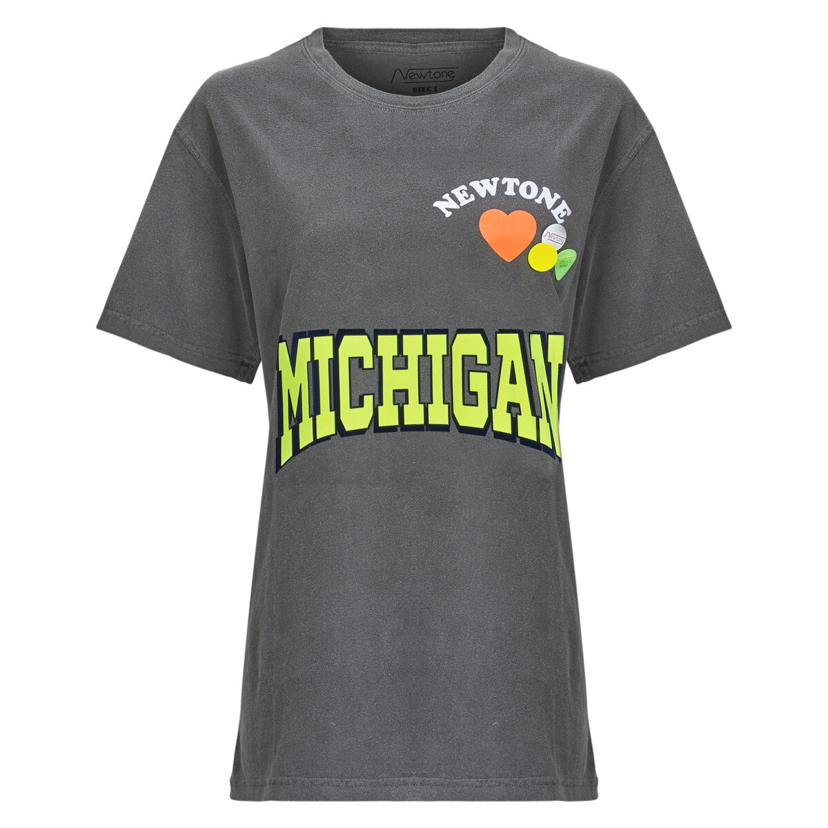 Newtone  TRUCKER NWTLOVE  Šedá