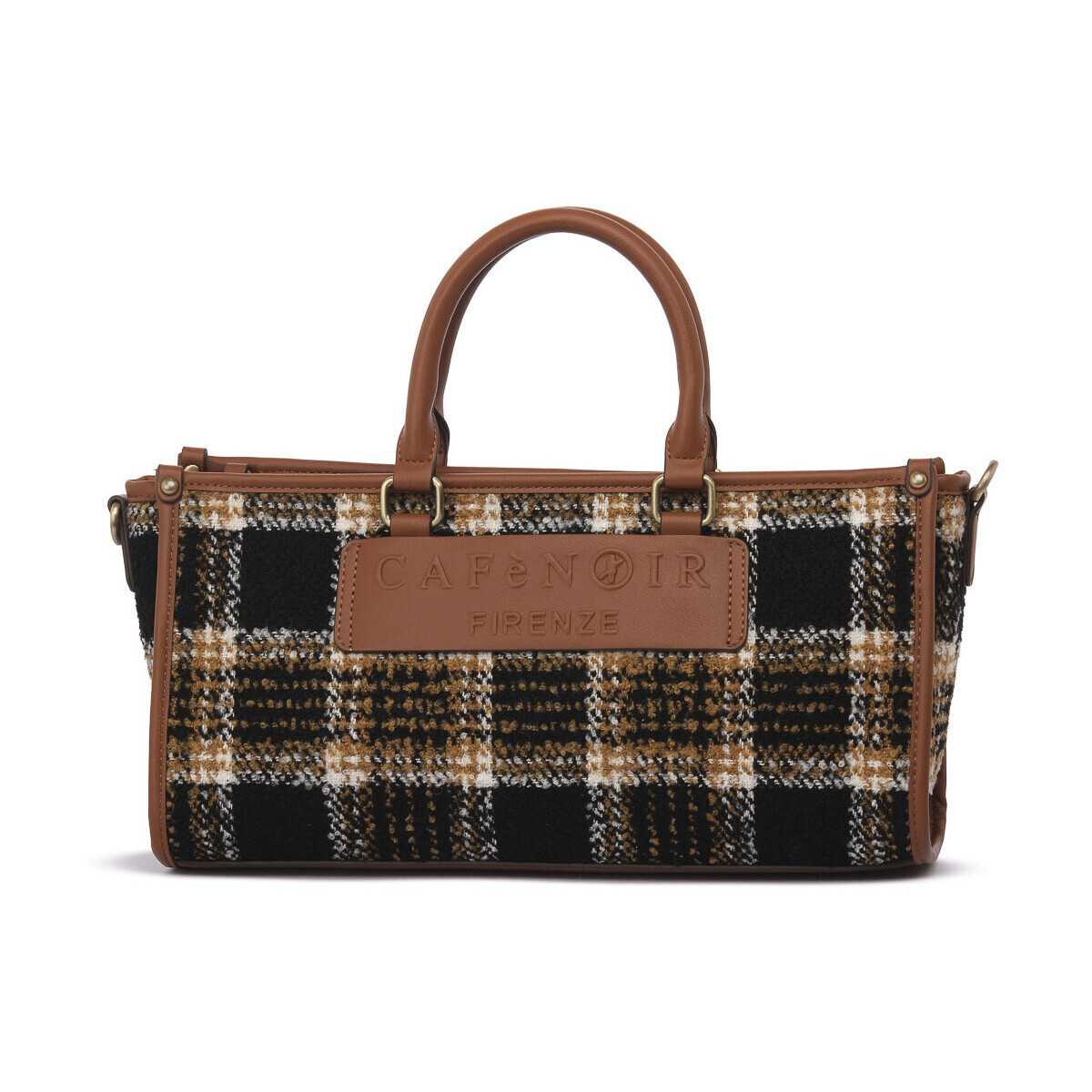 Café Noir  CAFE NOIR M007 BORSA TARTAN  Hnědá