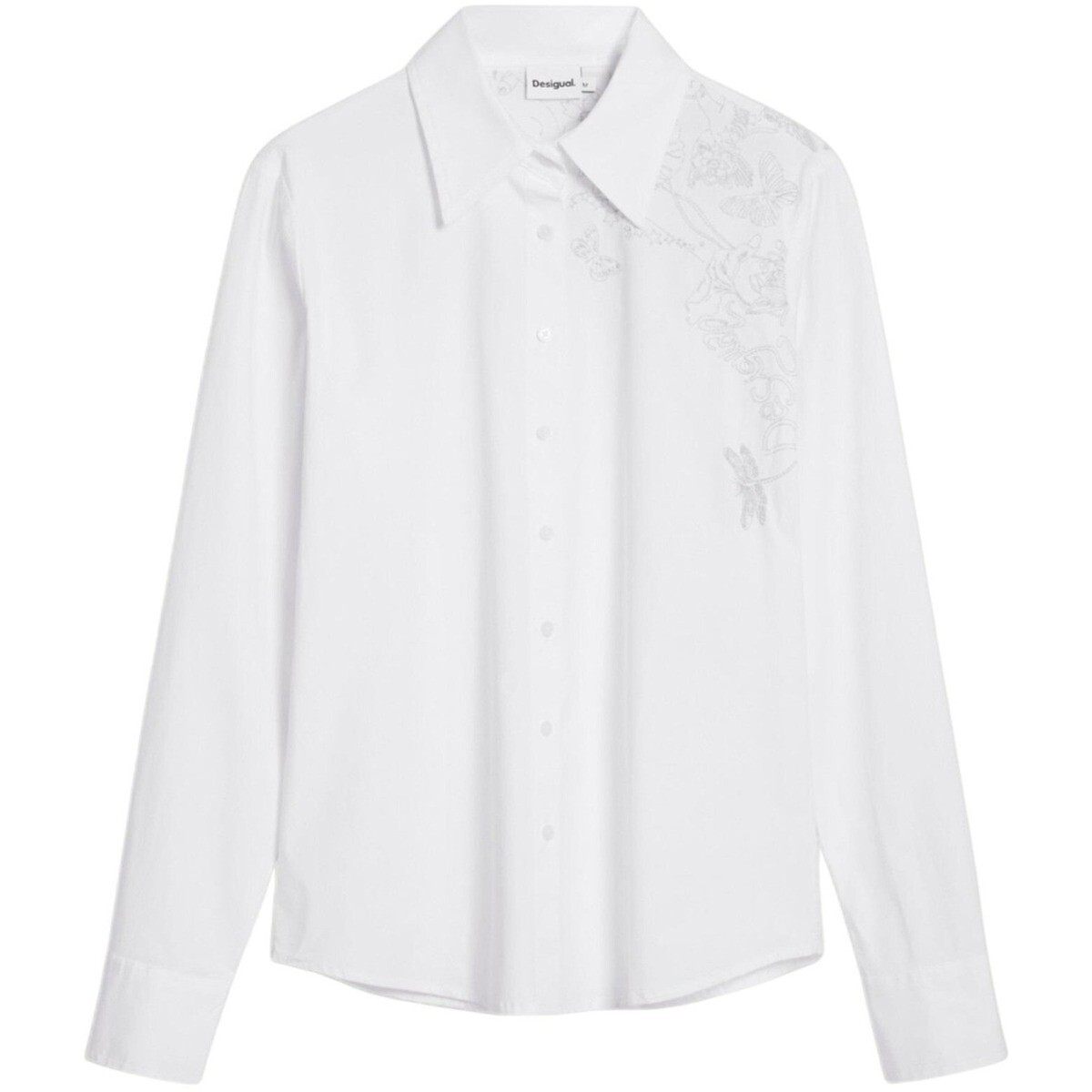 Desigual  CAM_BROIDFLO 25WWCW13  Bílá