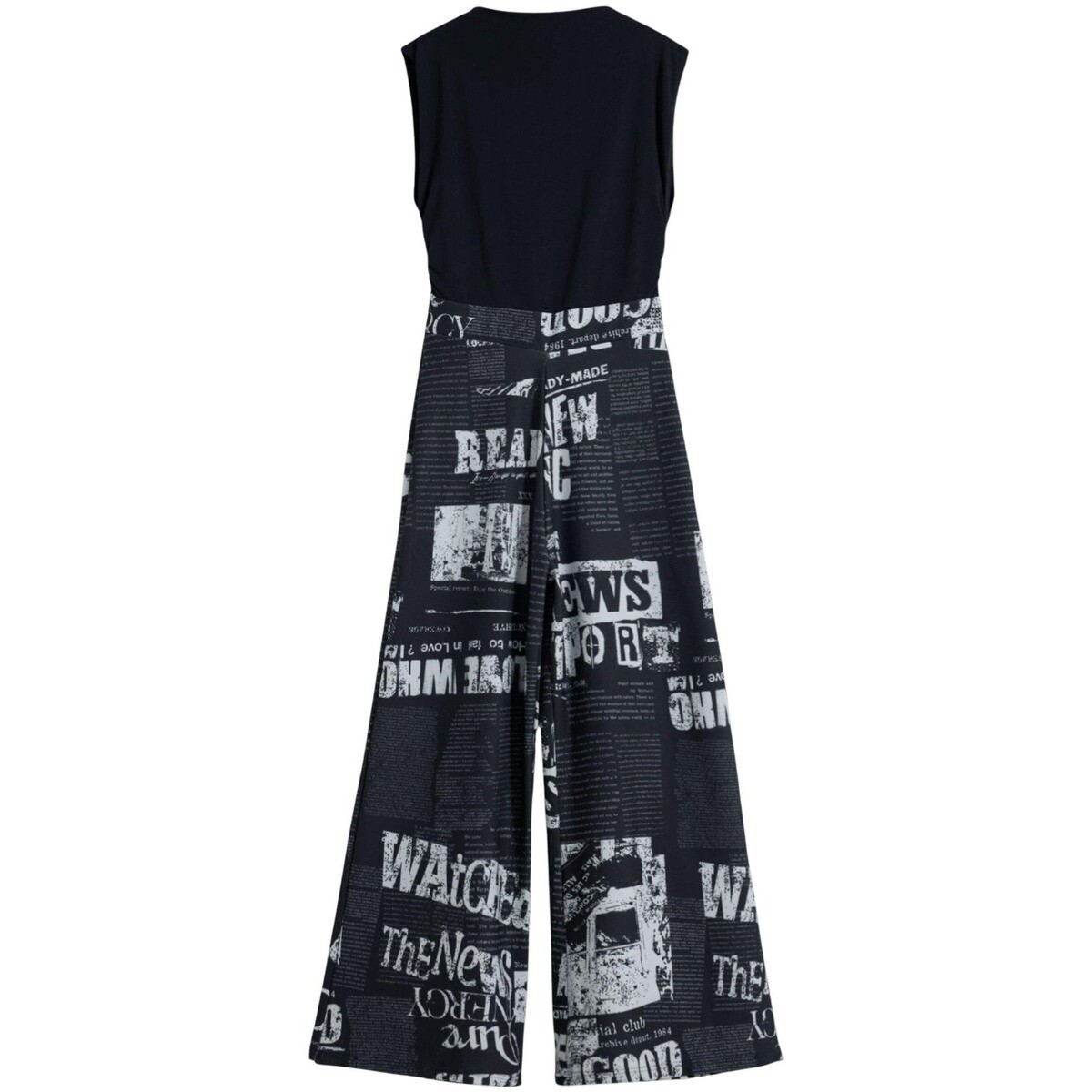 Desigual  JUMPSUIT_NEWS 25WWPK05  Černá