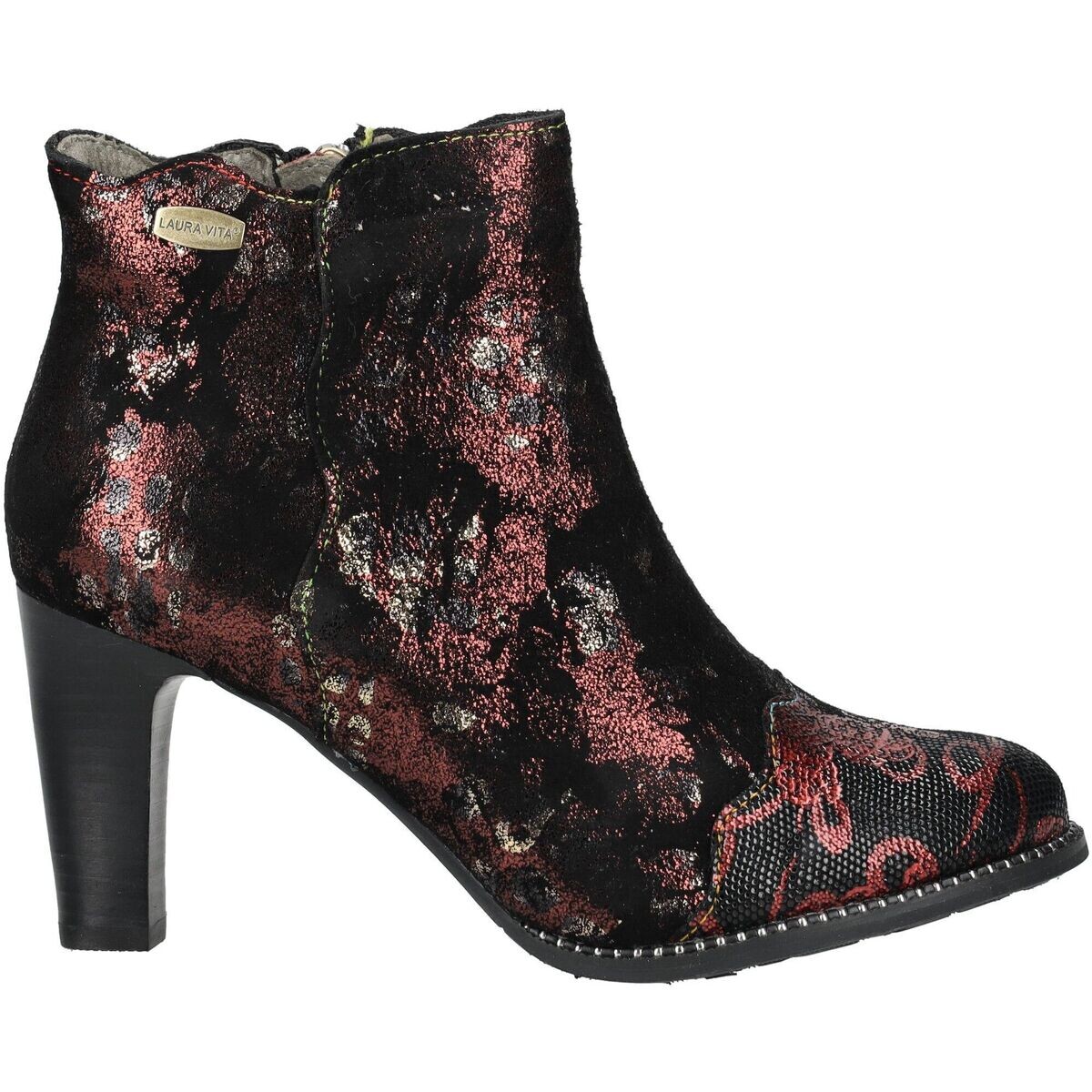 Laura Vita  Stiefelette  Bordó