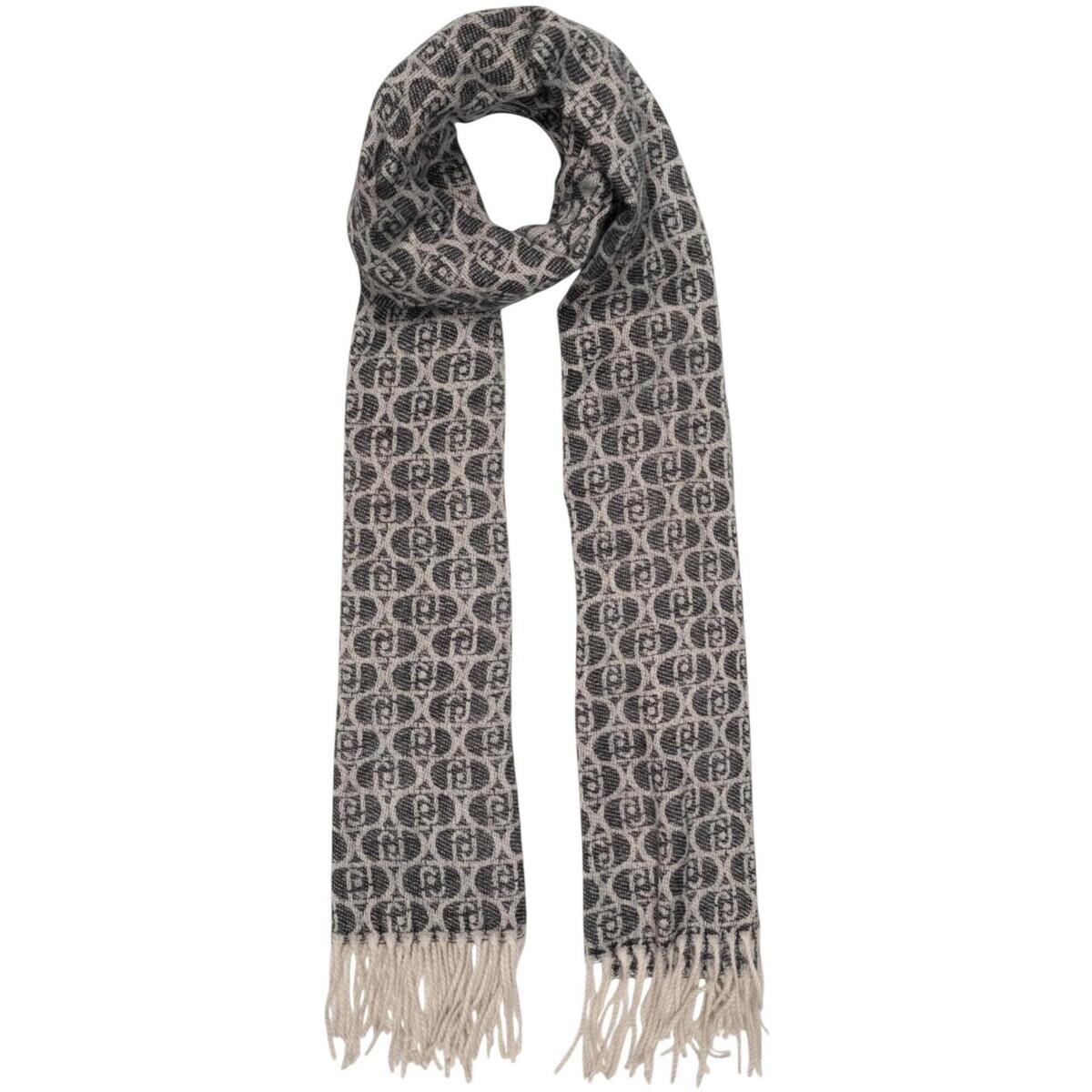 Liu Jo  STOLA BRUSHED LOGO OVAL 2F5018 T0300  Černá