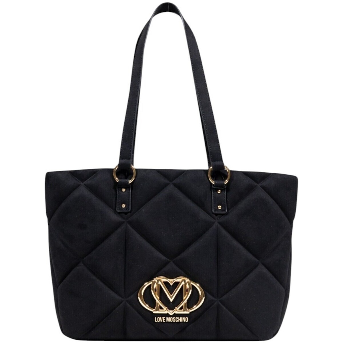 Love Moschino  BORSA VELOUR PL JC4312PP0N  Černá