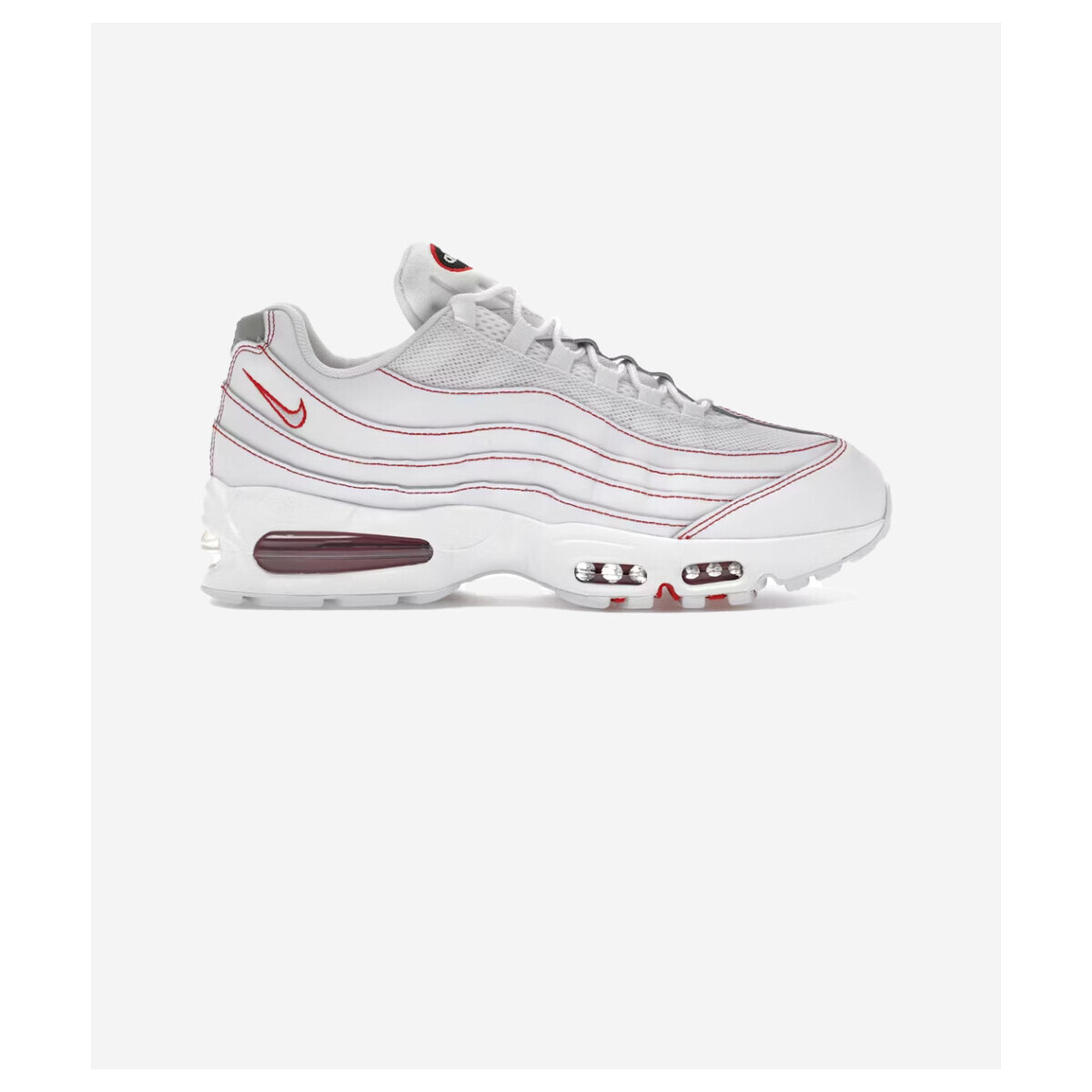 Nike  Air Max 95 OG Big Bubble White University Red  Bílá