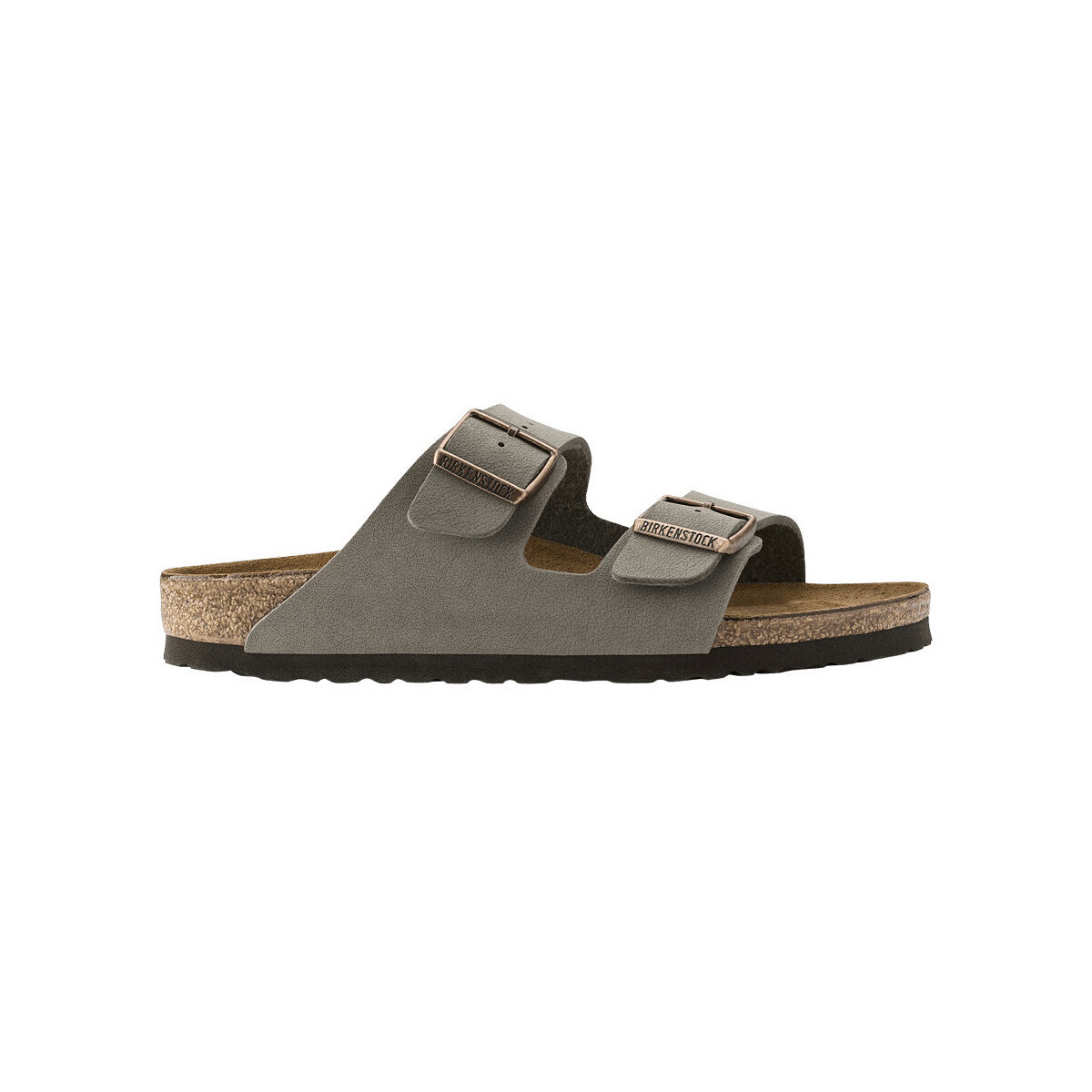 BIRKENSTOCK  Arizona Birkibuc Stone  Šedá