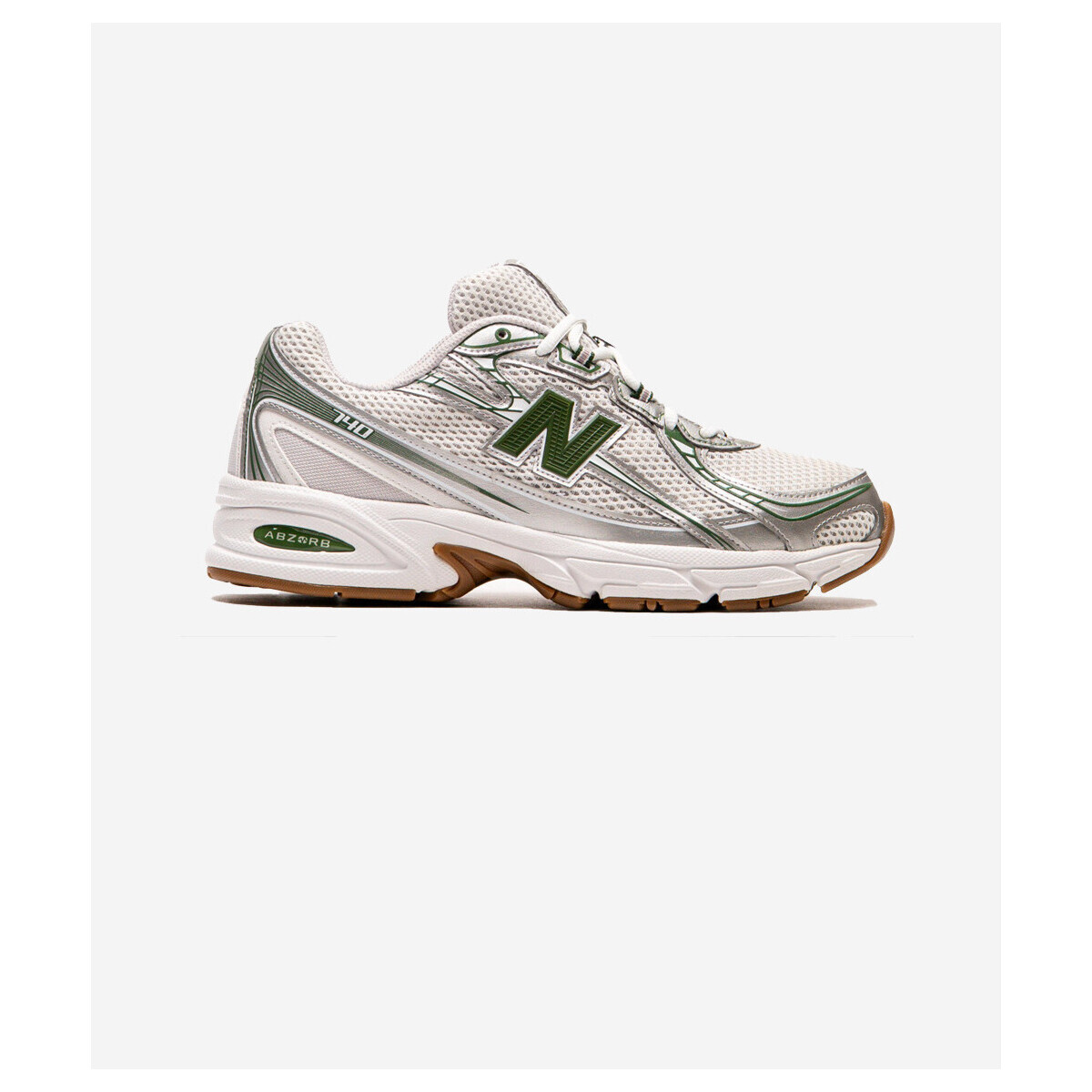 New Balance  740 V2 Silver Green  Šedá