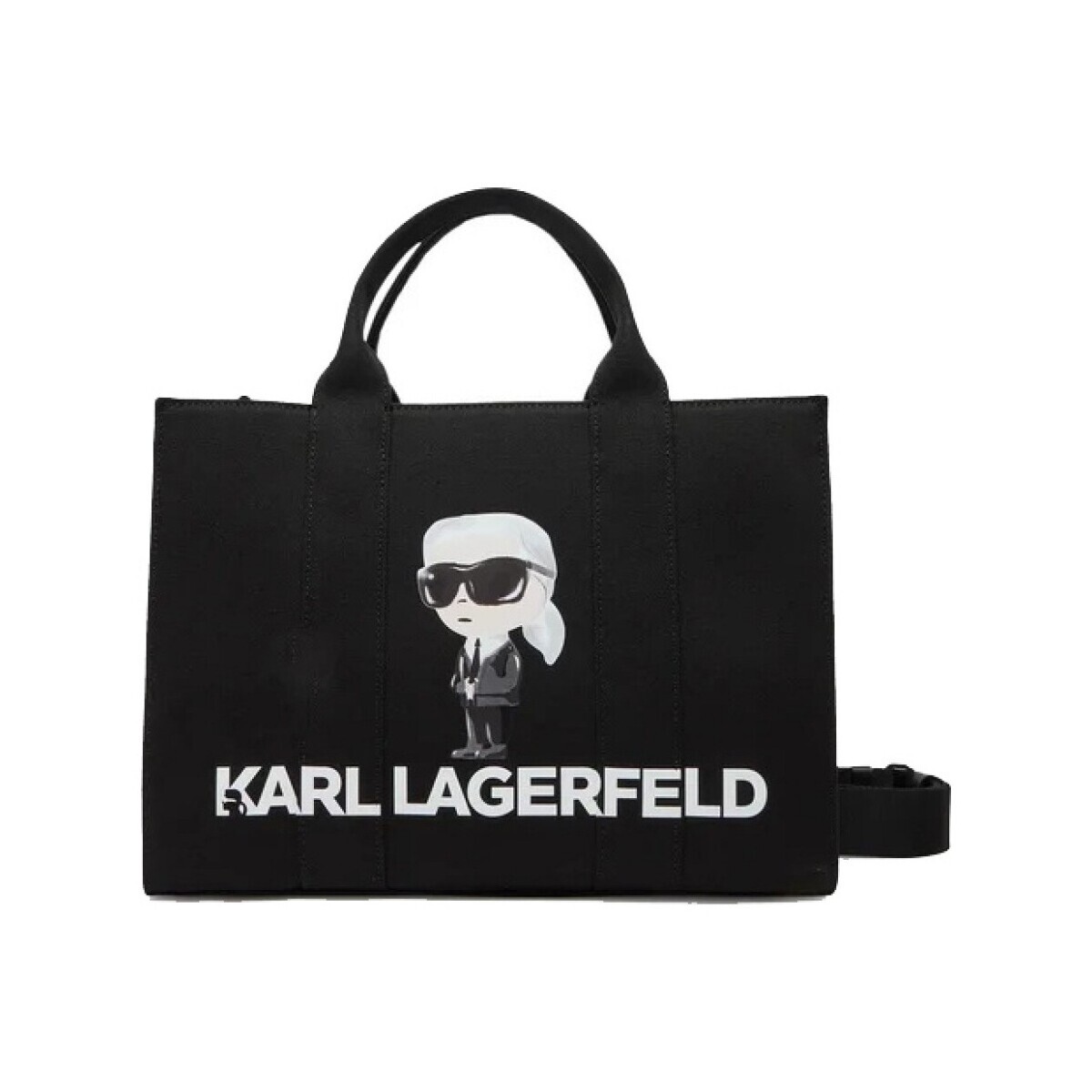 Karl Lagerfeld  IKON KARL SQUARE TOTE  Černá