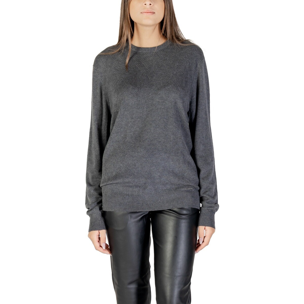 Guess  JAMAAR CN STITCHED SWTR M5BR08 Z0432  Šedá