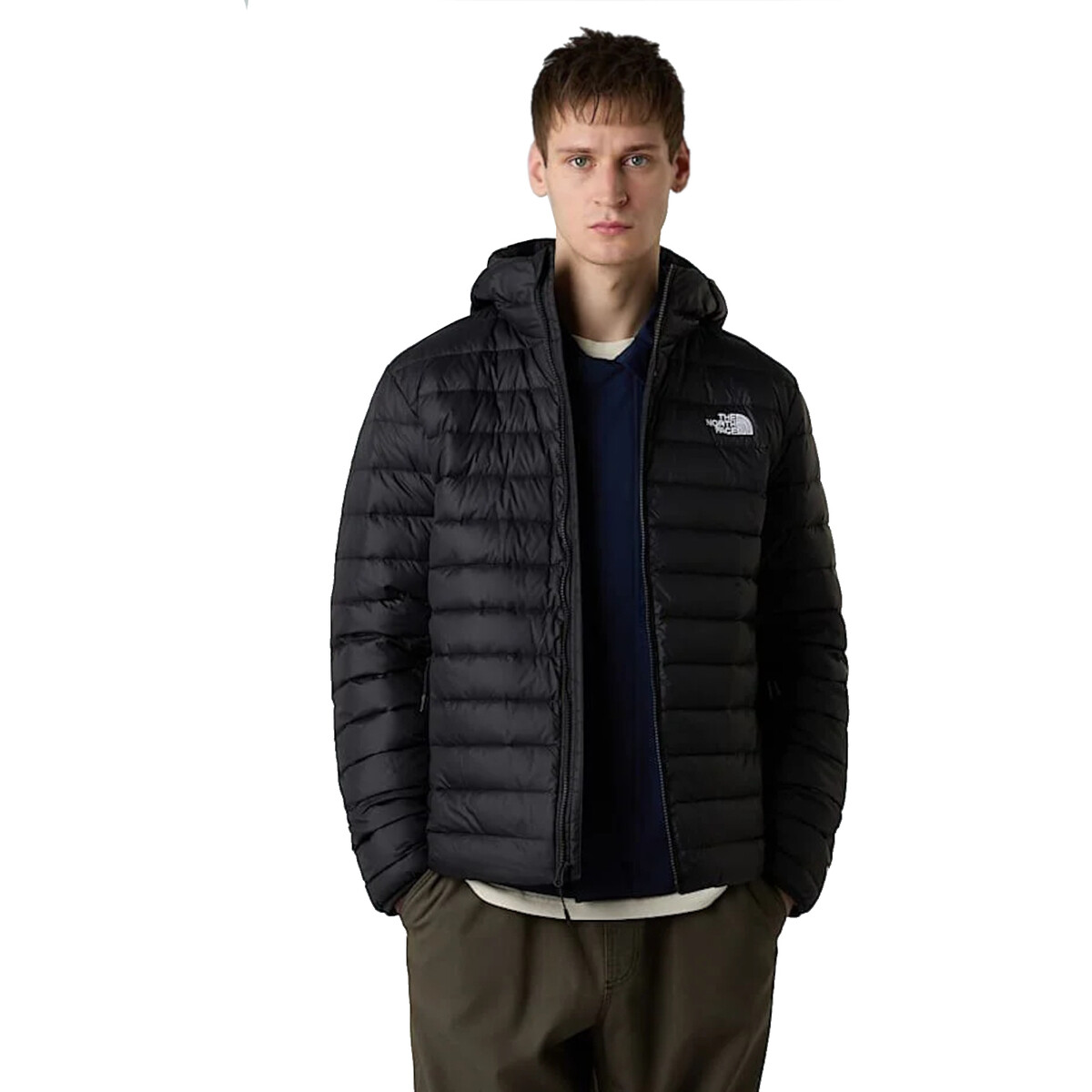 The North Face  Classic Down Hooded Jacket  Černá