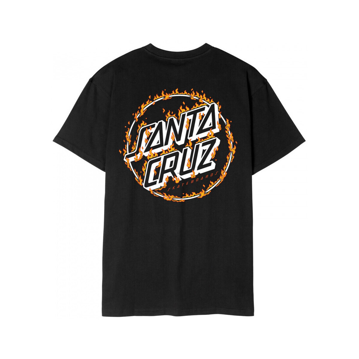 Santa Cruz  Burnt opus ovrszd t-shirt  Černá